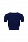 Заказать Кроп-футболка "Dark Blue Motion" в интернет-магазине спортивной одежды SPORTANGEL