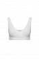 Заказать ТОП - БРА «NECKLINE WHITE» в интернет-магазине спортивной одежды SPORTANGEL